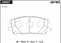 Колодки тормозные (передние) SN907